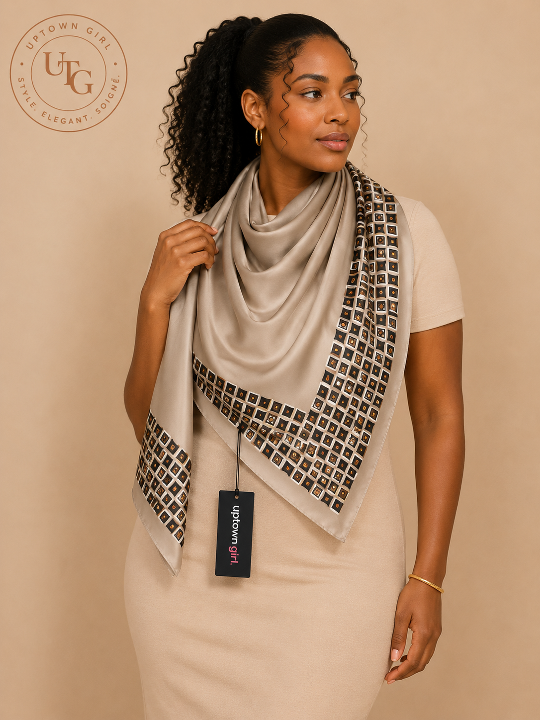 Signature Silk Scarf
