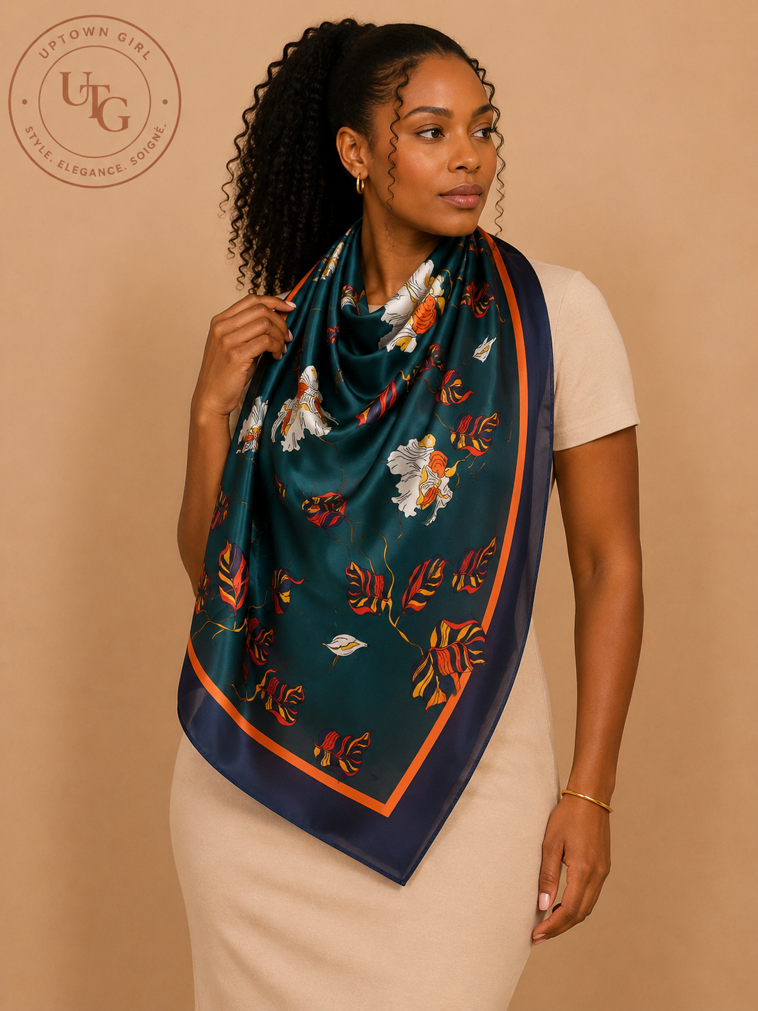 Signature Silk Scarf