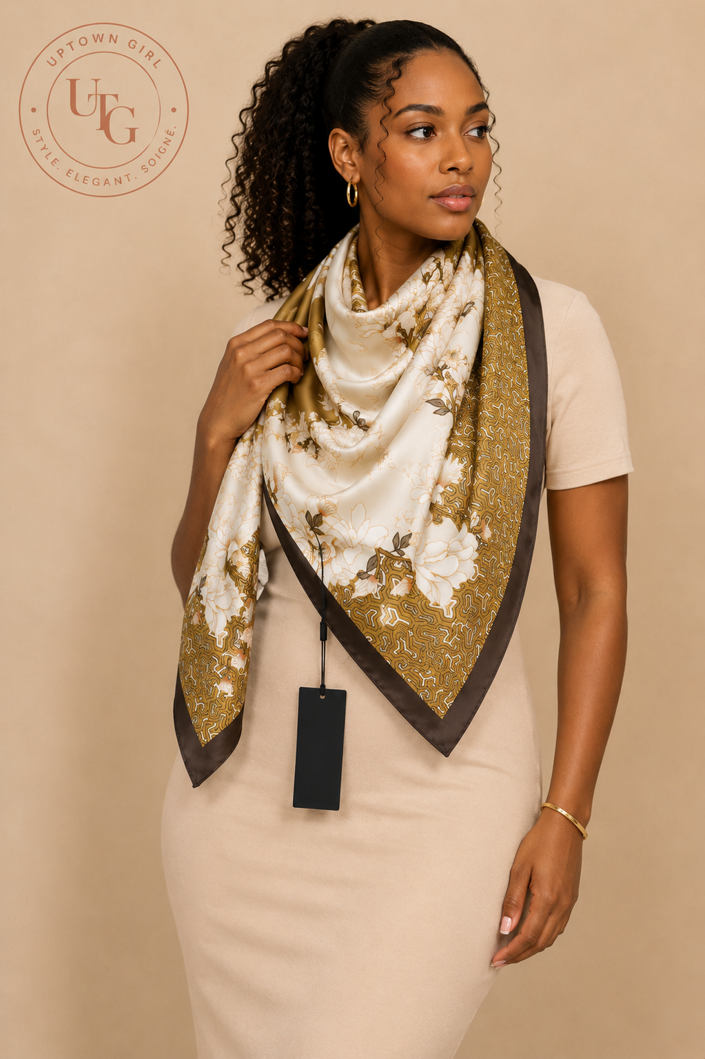 Signature Silk Scarf