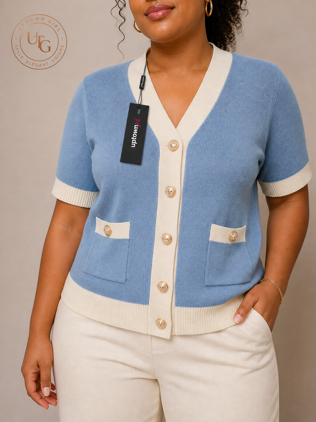 Casual Knit Comfort Top