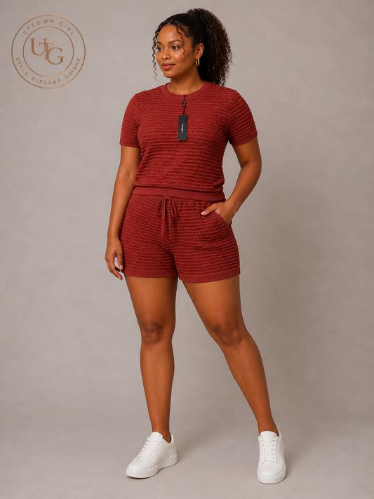 Chic Two-Piece Shorts Set