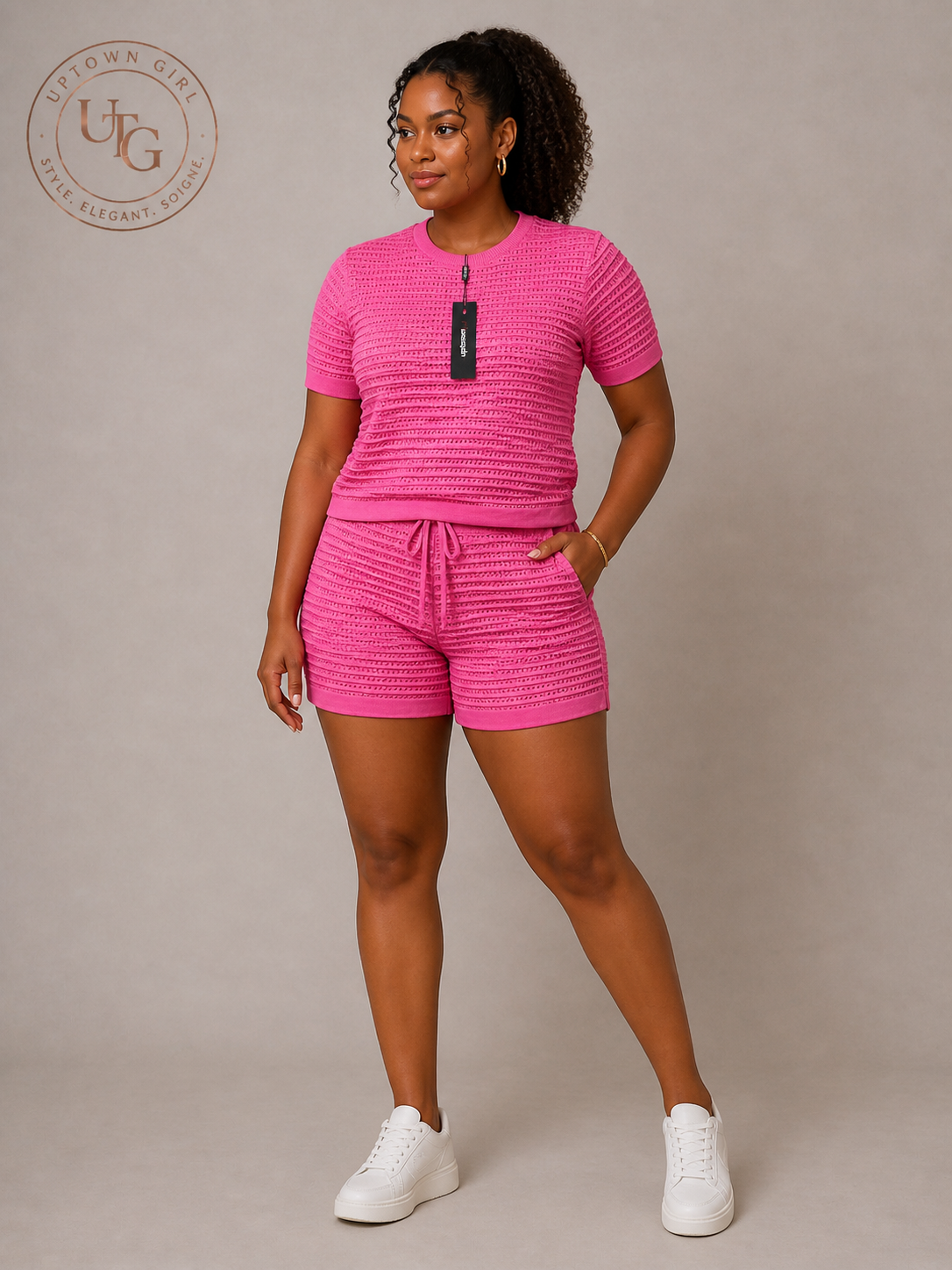 Chic Two-Piece Shorts Set