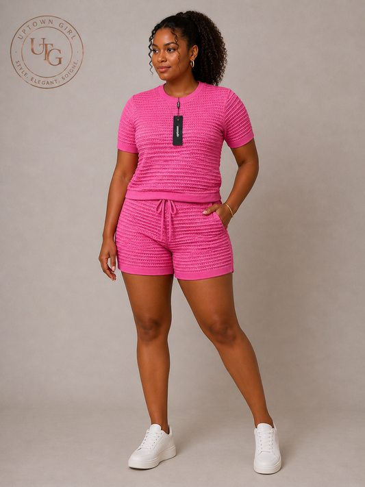 Chic Two-Piece Shorts Set