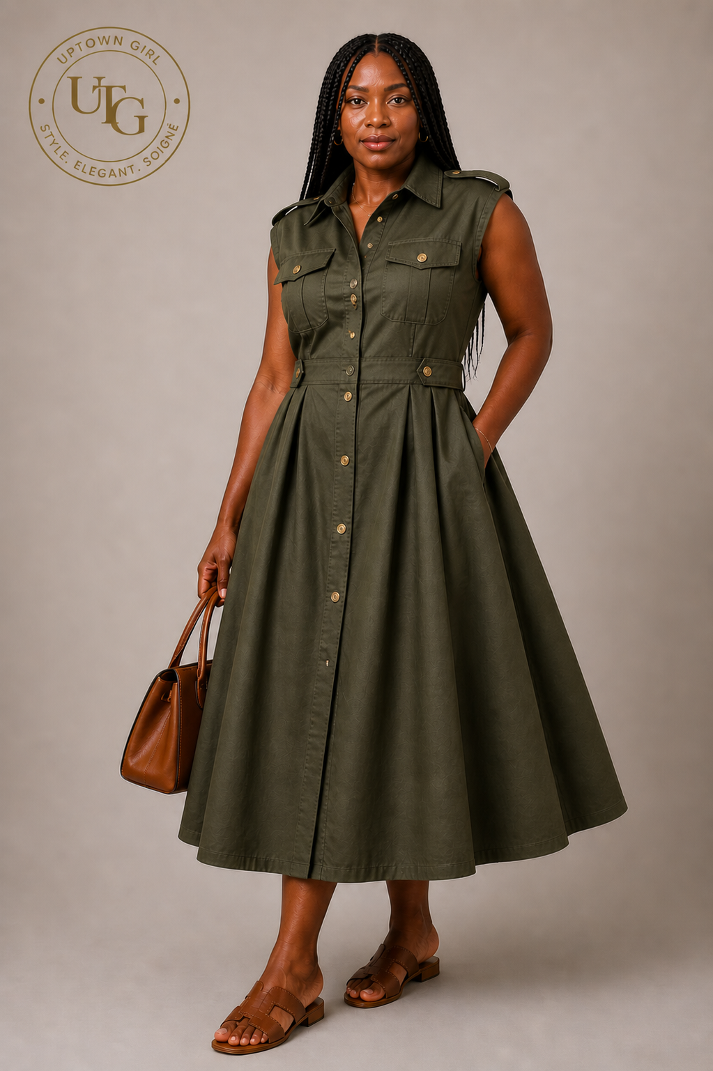 Elegant Longline Dress