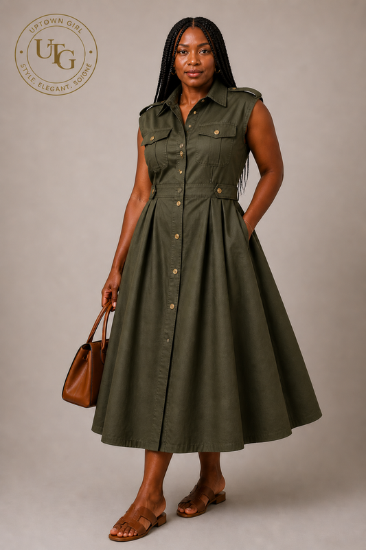 Elegant Longline Dress