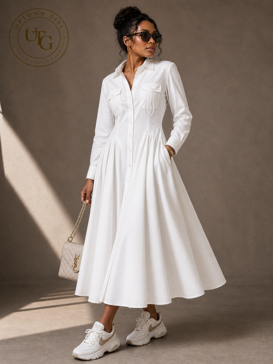Elegant Longline Dress