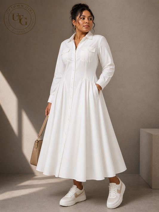 Elegant Longline Dress