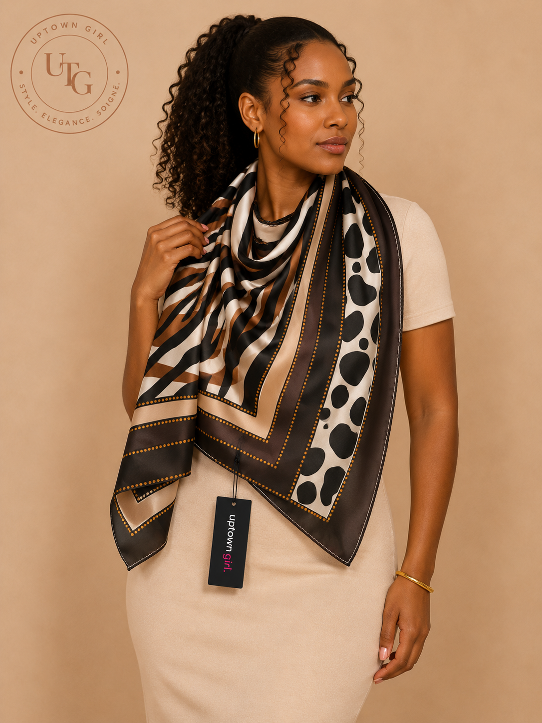 Signature Silk Scarf
