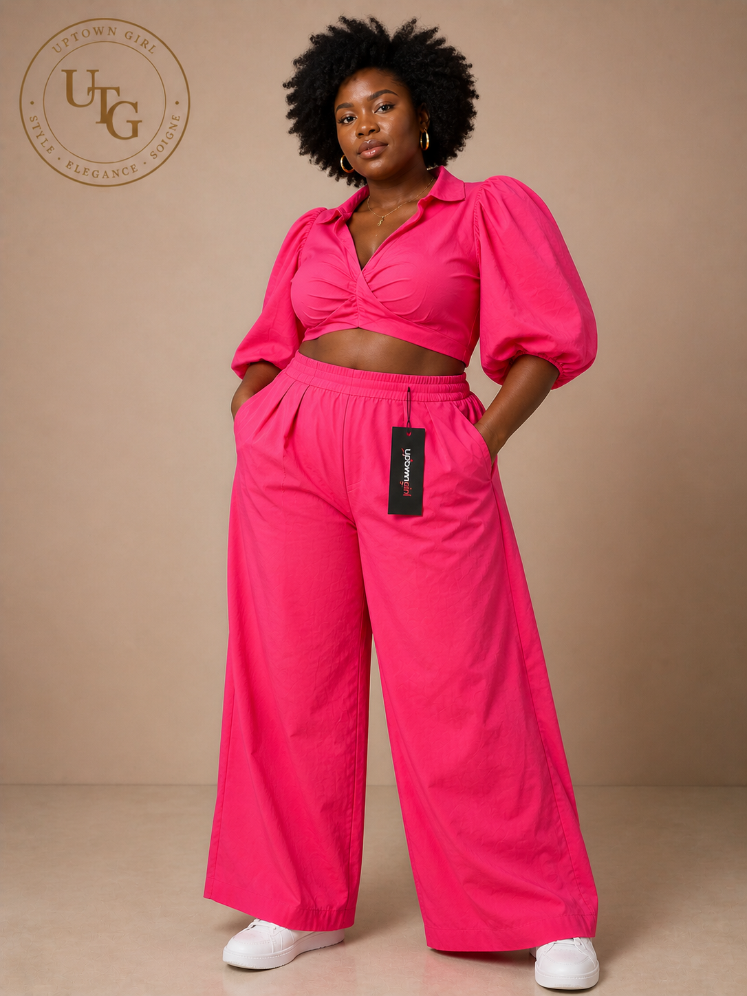 Luxe Wide-Leg Two-Piece Set