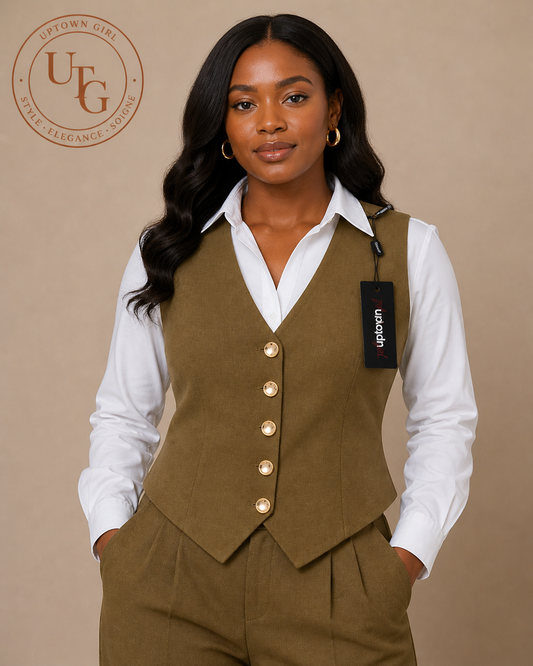 Knit Sleeveless Vest